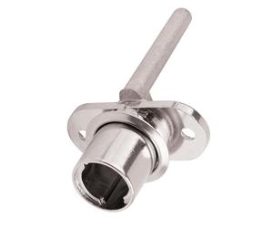 cyclingcolors 1x Serrure centrale sans cylindre diamètre 18 mm longueur 22 mm meuble bureau armoire classeur à rideau