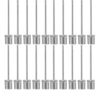 cyclingcolors 20x Aiguille de gonflage pour Pompe vélo Ballon compresseur Matelas Embout connecteur métal à Visser