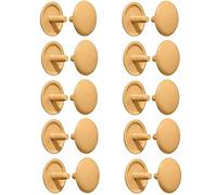 cyclingcolors 20x Cache Trou Plastique Universel 12mm x 2.5mm cruciforme Capuchon Protection Meuble Table Placard étagère (Pin)