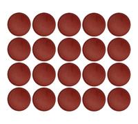 cyclingcolors 20x cache vis capuchon torx T25 protection bouchon recouvrement meuble, acajou (Mahagon)