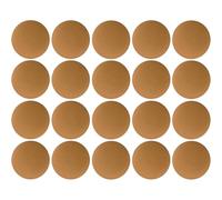 cyclingcolors 20x cache vis capuchon torx T25 protection bouchon recouvrement meuble, chêne (Dub)