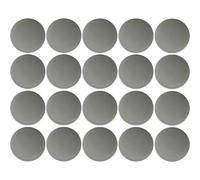 cyclingcolors 20x cache vis capuchon torx T25 protection bouchon recouvrement meuble, gris 7042 (Šedá 7042)