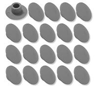 cyclingcolors 20x Cache vis M6 Gris 6 pans Creux llen CHC Hexagonal Bouchon Capuchon Protection Meuble