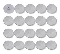 cyclingcolors 20x Cache vis Plastique Gris tête Plate CHC et FHC 15mm 6 pans Creux Allen SW4 Hexagonal Meuble Table Chaise Capuchon Bouchon Trou Protection