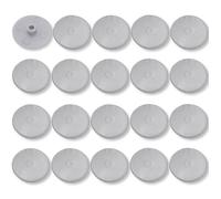 cyclingcolors 20x Cache vis Plastique gris tête Plate CHC et FHC 15mm 6 pans Creux Allen SW4 Hexagonal Meuble Table Chaise Capuchon