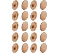 cyclingcolors 20x Cache vis Plastique Marron pin cruciforme pozidrive T2 Capuchon Protection Bouchon Meuble