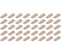 cyclingcolors 20x cale en bois universelle 55mm x 20mm x 6mm meuble porte calage ajustement table armoire cuisine (Lot de 2)