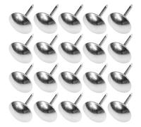 cyclingcolors 20x clous tapissier 9mm chromé argenté décoratif ameublement canapé fauteuil lit chaise rénovation, finition nickel