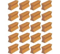 cyclingcolors 20x ferrure plinthe 22mm revetement de Porte huisserie fenêtre Baie Assemblage ferrure Marron Meuble Cuisine