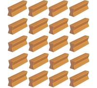 cyclingcolors 20x ferrure plinthe 32mm revetement de Porte huisserie fenêtre Baie Assemblage ferrure Marron Meuble Cuisine