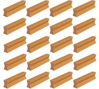 cyclingcolors 20x ferrure plinthe 46mm revetement de Porte huisserie fenêtre Baie Assemblage ferrure Marron Meuble Cuisine