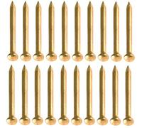 cyclingcolors 20x pointe laiton doré clou tête ronde 2mm x 14mm bois boule meuble tableau chaise ancien vintage