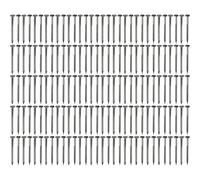cyclingcolors 250x Semence de Tapisserie en Acier Doux Petit Clou Pointe Carré Pique Tête Plate Tige Biseautée, 16mm