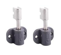 cyclingcolors 2x adaptateur de serrure a pene demi-tour pour porte montée meuble