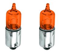 cyclingcolors 2x ampoule 12V 23W BA9S orange auto moto scooter