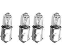 cyclingcolors 2x ampoule 12V 23W BA9S transparent auto moto scooter (Lot de 2)