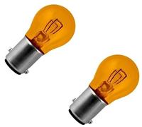 cyclingcolors 2x ampoule 24V ORANGE BAY15d 21/5W camion fourgon voiture tracteur véhicule agricole