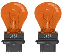 cyclingcolors 2x ampoule 3157 12V P27/7W W2.5x16q 32/3CP S25q orange double filament voiture américaine et asiatique
