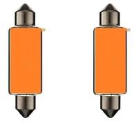 cyclingcolors 2x Ampoule 5W 10X36 24V ORANGE camion fourgon voiture tracteur véhicule agricole