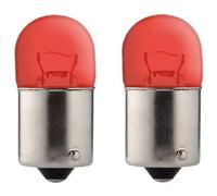 cyclingcolors 2x Ampoule BA15s 5W 6V ROUGE voiture moto scooter