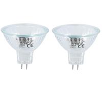 cyclingcolors 2x ampoule dichroique 12V 20W MR-16 50mm BLANC projecteur moto scooter voiture