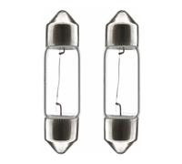Cyclingcolors - 2x Ampoule Navette 12v 5w 11x30mm Sv8.5 Universelle Voiture Éclairage Lumière Maison