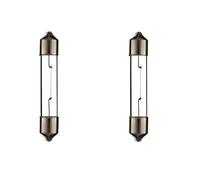 cyclingcolors 2x Ampoule SV5.5 3W 24V 6X36 camion fourgon voiture tracteur véhicule agricole