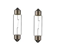 cyclingcolors 2x Ampoule SV8.5 10W 11X44 12V voiture moto scooter
