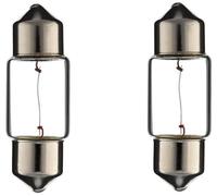 Cyclingcolors 2x Ampoule Sv8.5 5w 10x31 24v Camion Fourgon Voiture Tracteur Véhicule Agricole