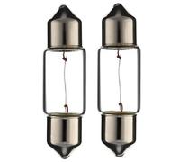 Cyclingcolors 2x Ampoule Sv8.5 5w 24v 10x36 Camion Fourgon Voiture Tracteur Véhicule Agricole