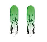 cyclingcolors 2x Ampoule T5 1.2 W 24V VERT camion fourgon voiture tracteur véhicule agricole