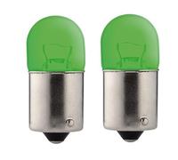 cyclingcolors 2x Ampoule VERT BA15S 24V 5W camion fourgon voiture tracteur véhicule agricole