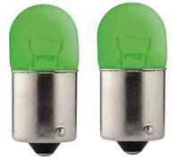 cyclingcolors 2x Ampoule VERT BA15S 24V 5W camion fourgon voiture tracteur véhicule agricole