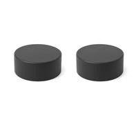cyclingcolors 2x Bouchon Capuchon d'extrémité Fermeture Ouverture Passage Arbre Etanchéité Support Palier Caoutchouc Nitrile NBR Acier, 180x12mm