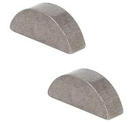 cyclingcolors 2X clavette Demi Lune Universelle, Tracteur, Tondeuse, motoculteur, motoculture, 9,5x3,17x4,3mm