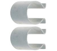 cyclingcolors 2x Clip d'accroche de toile de store pour tube Ø18mm extérieur Accessoire Volet roulant Maintien Fenêtre Baie vitrée Ouverture Fermeture
