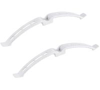 cyclingcolors 2x collier de fixation de cable 215mm gris passe fil électrique plastique bureau meuble