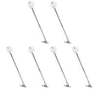 cyclingcolors 2x compas d'abattant à frein 225mm freinage réglable meuble charnière équerre support secretaire bois porte (Lot de 3)