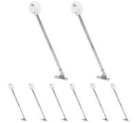 cyclingcolors 2x compas d'abattant à frein 275mm freinage réglable meuble charnière équerre support secretaire bois porte (Lot de 4)