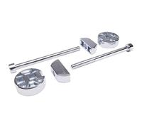 cyclingcolors 2x Connecteur rapide jonction plan travail ferrure d'assemblage Ø20mm x 10mm meuble vis Fixation Support Plaque Bois