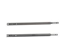 cyclingcolors 2x coulisse à billes extension partielle pour clavier d'ordinateur meuble tiroir rail glissière, longueur 342mm, 10kg