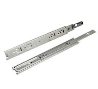 cyclingcolors 2x coulisse à billes extension totale avec montage sur support meuble tiroir rail glissière, longueur 450mm, 35kg