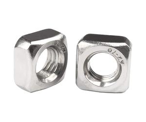 cyclingcolors 2x Ecrou Carré Acier Inoxydable A2 DIN 557 Ecrous carrés pour Vis Boulons Contre Écrous à filetage Métrique, M10