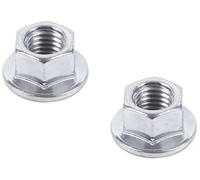 cyclingcolors 2x écrou de culasse diamètre M7 x hauteur 7mm moto scooter mobylette compatible avec MINARELLI 50 AM6 / DERBI/PEUGEOT 103 / MBK 51 / MOTOBECANE