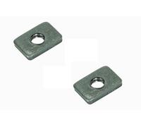 cyclingcolors 2x écrou rectangulaire lit M8 x 150 acier meuble assemblage vis bois ancien