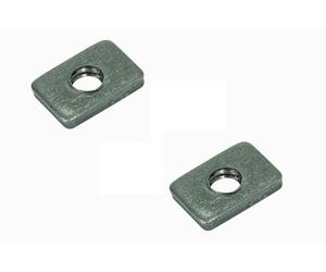 cyclingcolors 2x écrou rectangulaire lit M9 x 175 acier meuble assemblage vis bois ancien