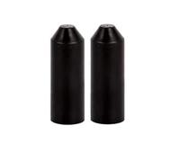 cyclingcolors 2x embout thermorétractable capuchon extrémité câble électrique, Diamètre avant 40 mm, Diamètre après 15 mm, longueur 106mm, épaisseur 3,3mm
