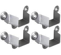 cyclingcolors 2x Equerre taquet de lit support de sommier pour traverse à queue d'aronde en acier 92x29x32mm à visser Raccord Barre Matelas Maintien (Lot de 2)