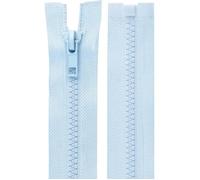 Cyclingcolors 2x Fermeture Éclair N°5 30 Cm Tirette Curseur Polyester Extrémité Ouverte Maille Glissière Vêtement, Bleu Myosotis