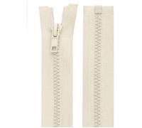 Cyclingcolors 2x Fermeture Éclair N°5 30 Cm Tirette Curseur Polyester Extrémité Ouverte Maille Glissière Vêtement, Coquillage